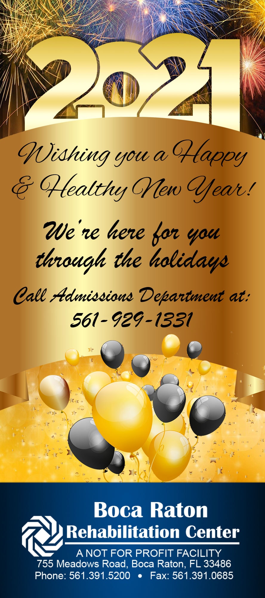 New Years 2021 — Boca Raton
